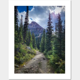 Jasper National Park Trail to Greatness V1 Posters and Art